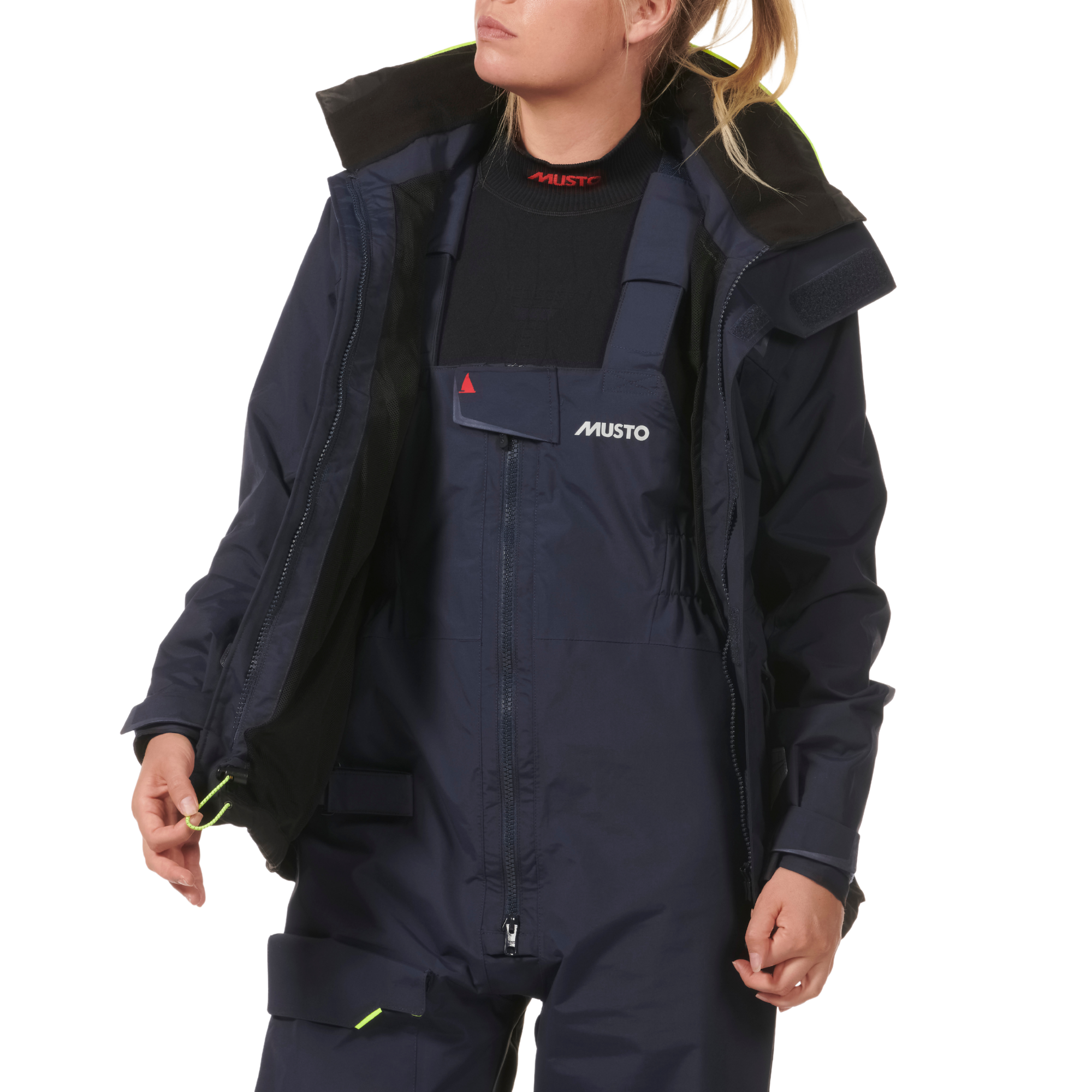 Musto Women's BR1 Channel Waterproof Sailing Jacket (True Navy)