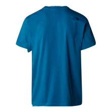 Load image into Gallery viewer, The North Face Men’s Mountain Line Short Sleeve Tee (Adriatic Blue)
