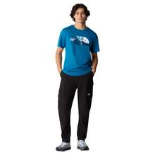 Load image into Gallery viewer, The North Face Men’s Mountain Line Short Sleeve Tee (Adriatic Blue)
