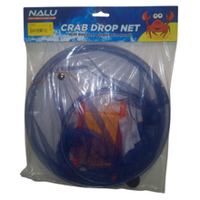 Load image into Gallery viewer, Nalu Kids Crab Drop Net with Bait Bag (Blue)
