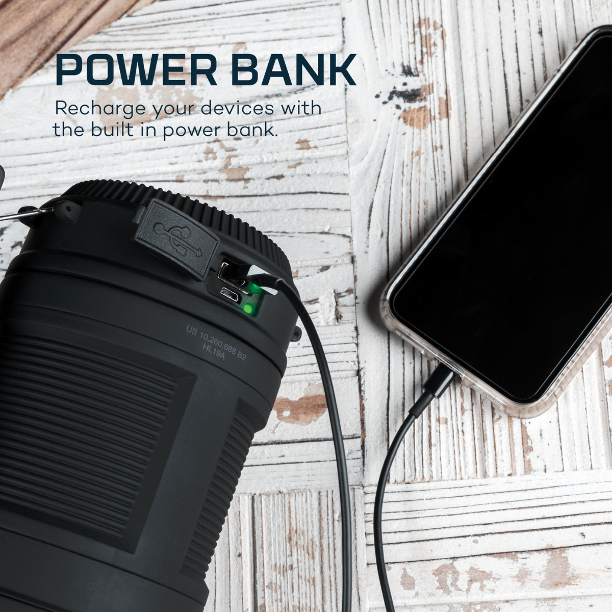 Nebo Big Poppy 300 Lumen Rechargeable Lantern