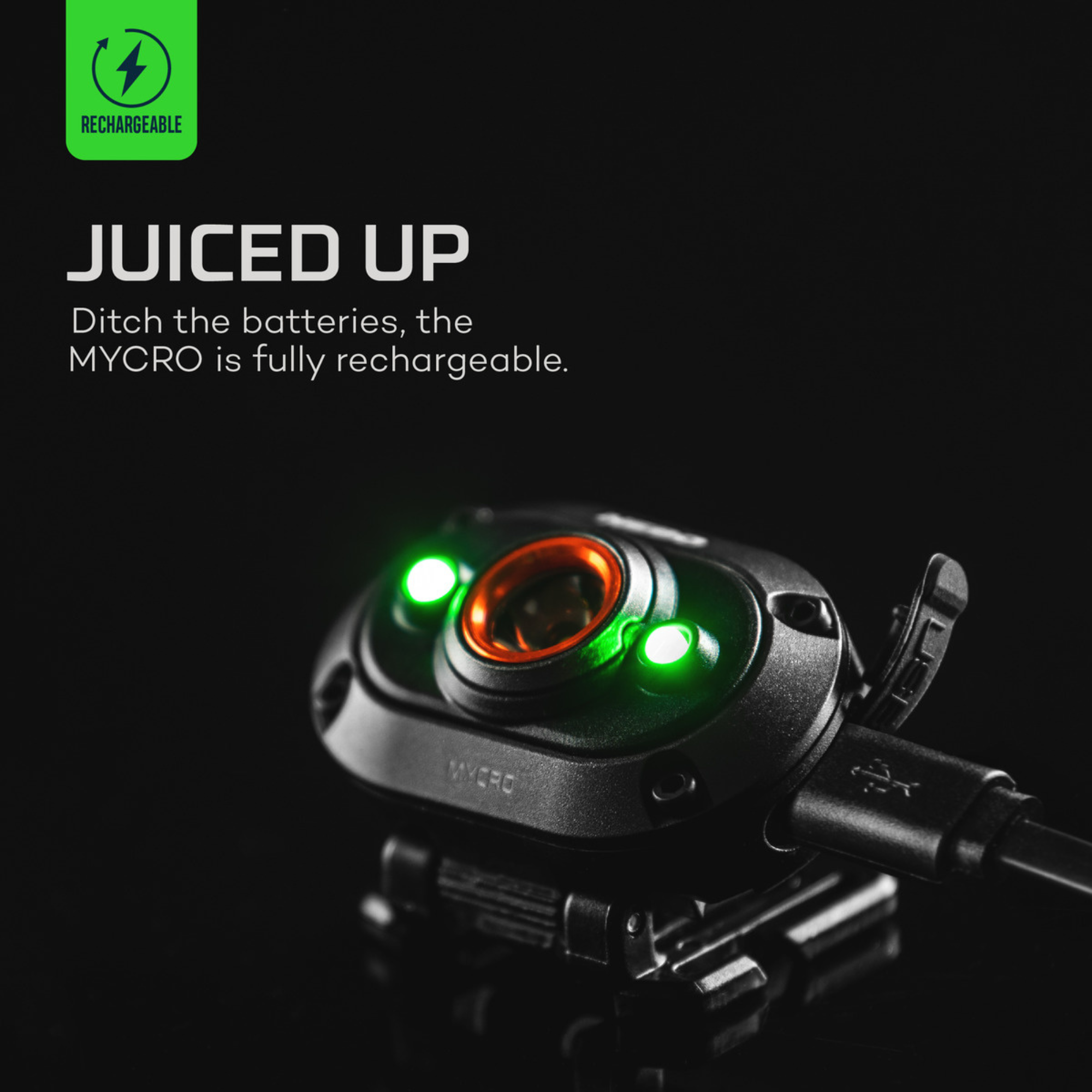 Nebo MYCRO 400 Lumen Rechargeable Headlamp/Cap Light