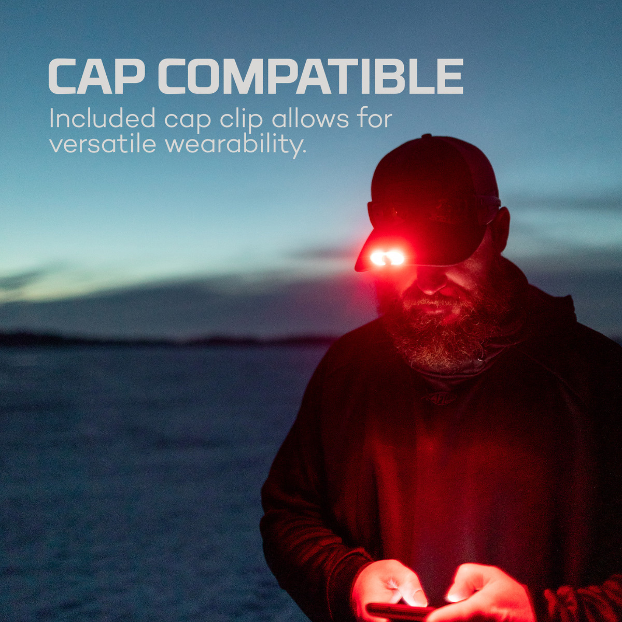 Nebo MYCRO 500+ Lumen Rechargeable Headlamp/Cap Light