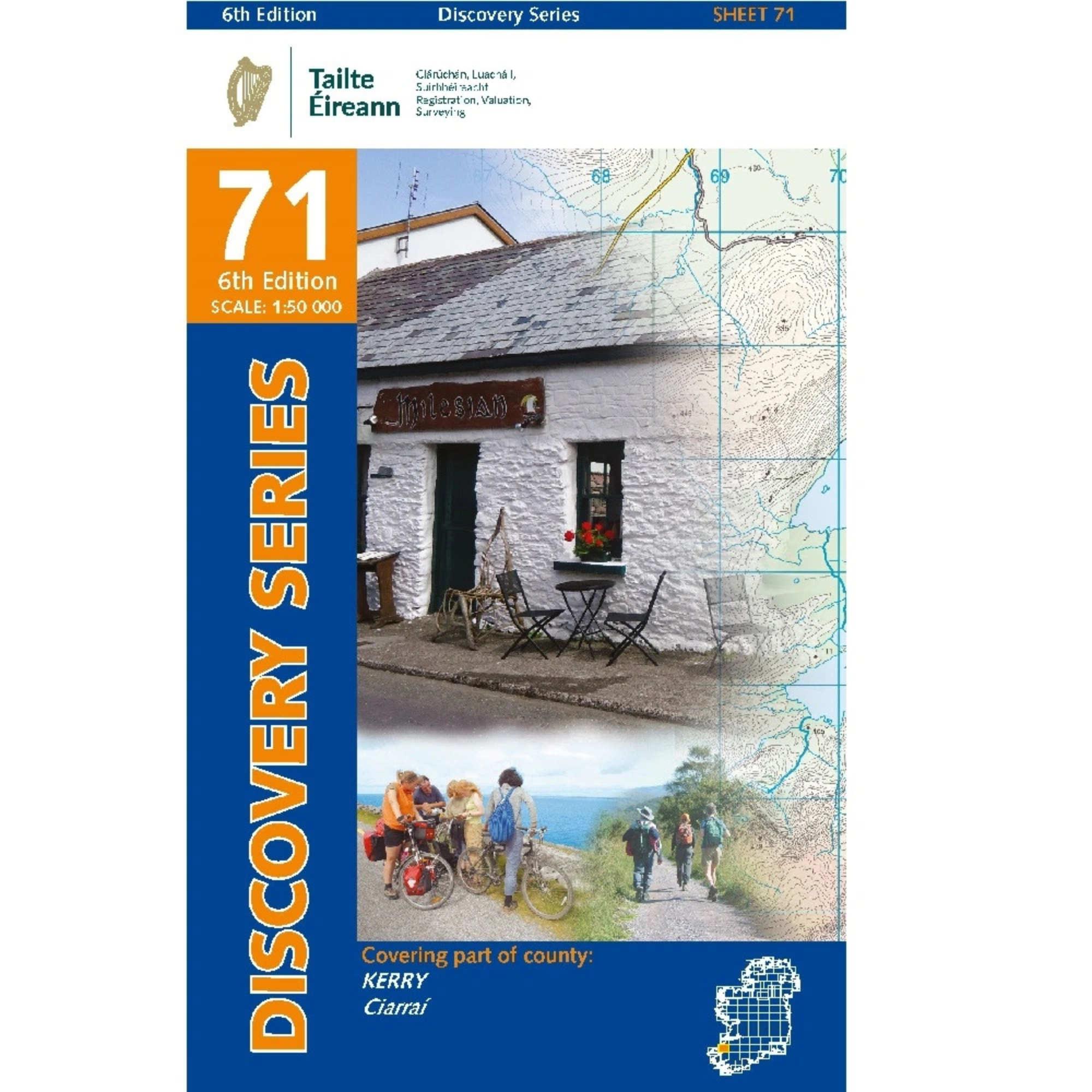 OSI Discovery Map 71 Part of Kerry 1:50,000 OSI71