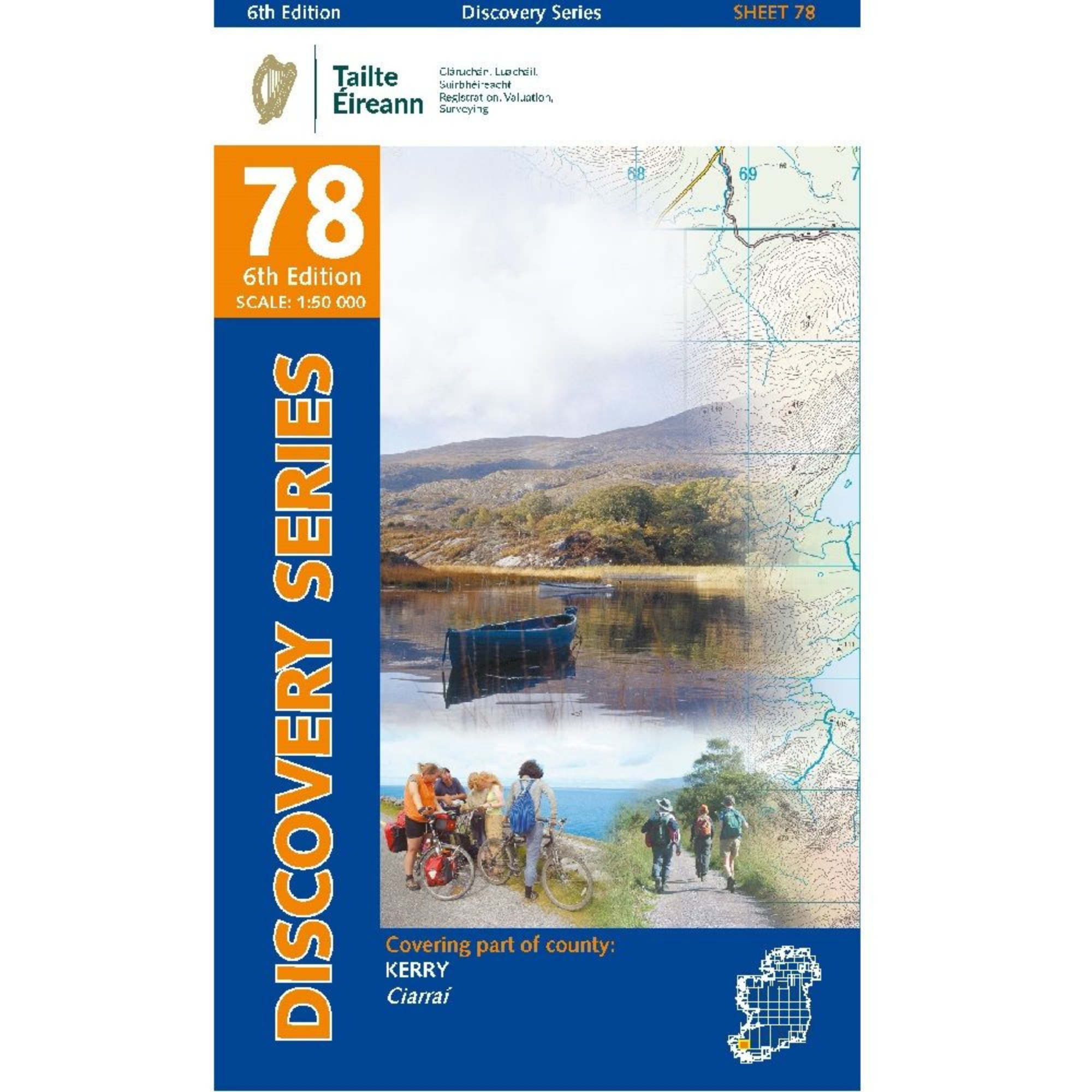 OSI Discovery Map 78 - Laminated (Part of Kerry)(1:50,000)