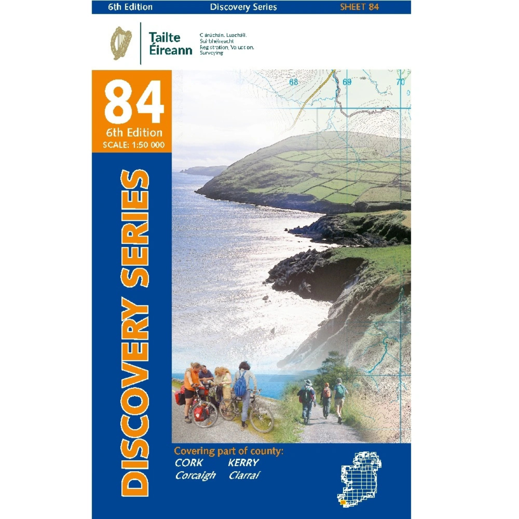 OSI Discovery Map 84 Part of Cork & Kerry 1:50,000 OSI84