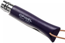 Load image into Gallery viewer, Opinel #6 Stainless Steel Trekking Folding Pocket Knife (Grey Purple)

