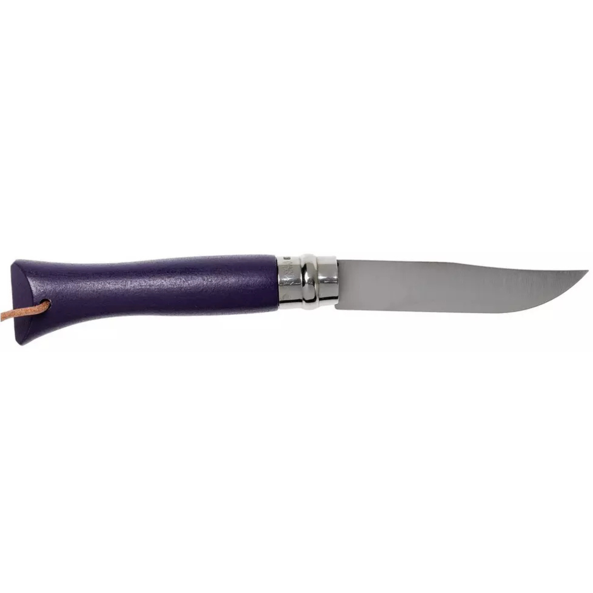 Opinel #6 Stainless Steel Bushwhacker Trekking Folding Pocket Knife (Grey Purple)