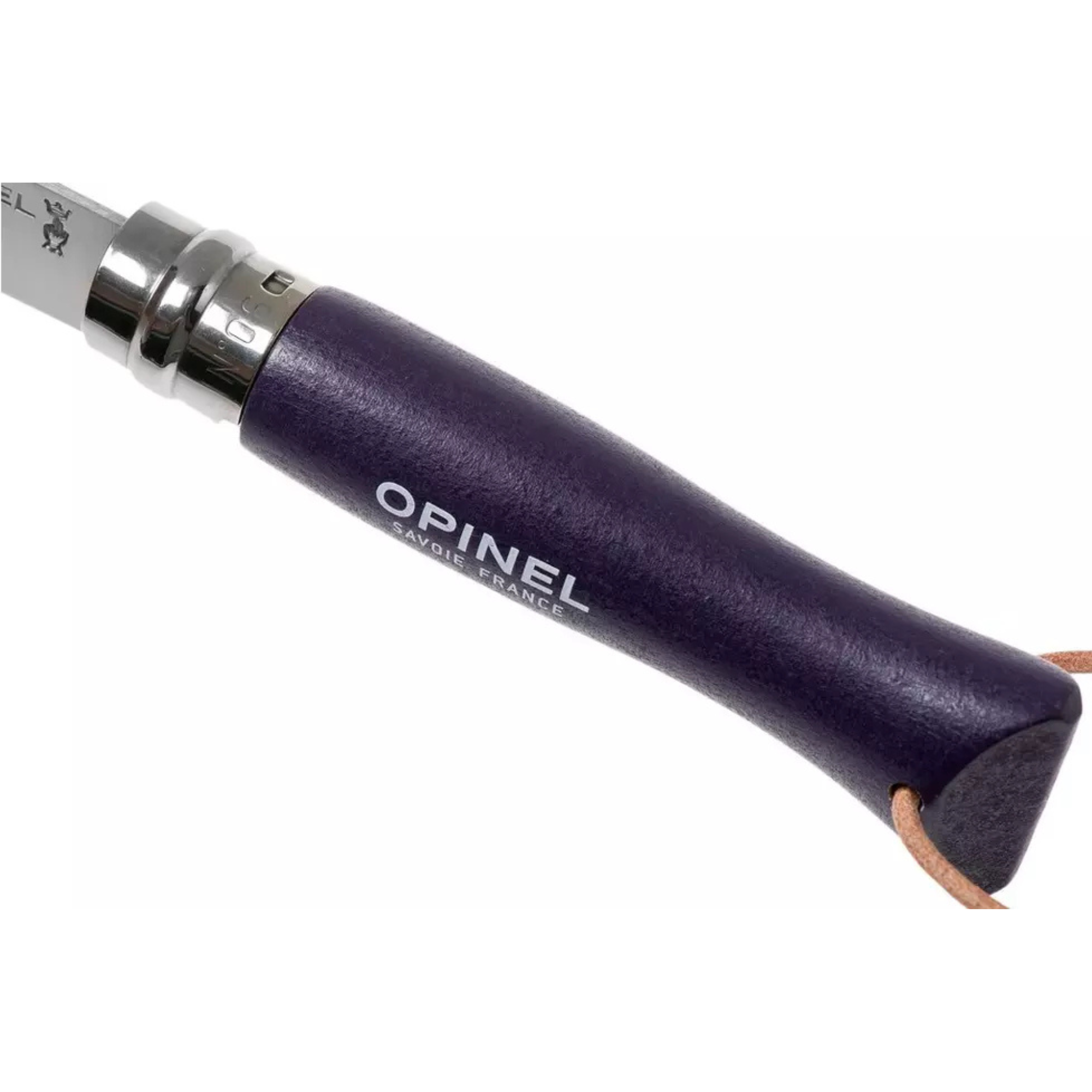 Opinel #6 Stainless Steel Bushwhacker Trekking Folding Pocket Knife (Grey Purple)