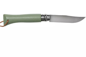 Opinel #6 Stainless Steel Trekking Folding Pocket Knife (Sage)