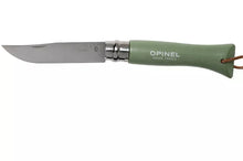 Load image into Gallery viewer, Opinel #6 Stainless Steel Trekking Folding Pocket Knife (Sage)
