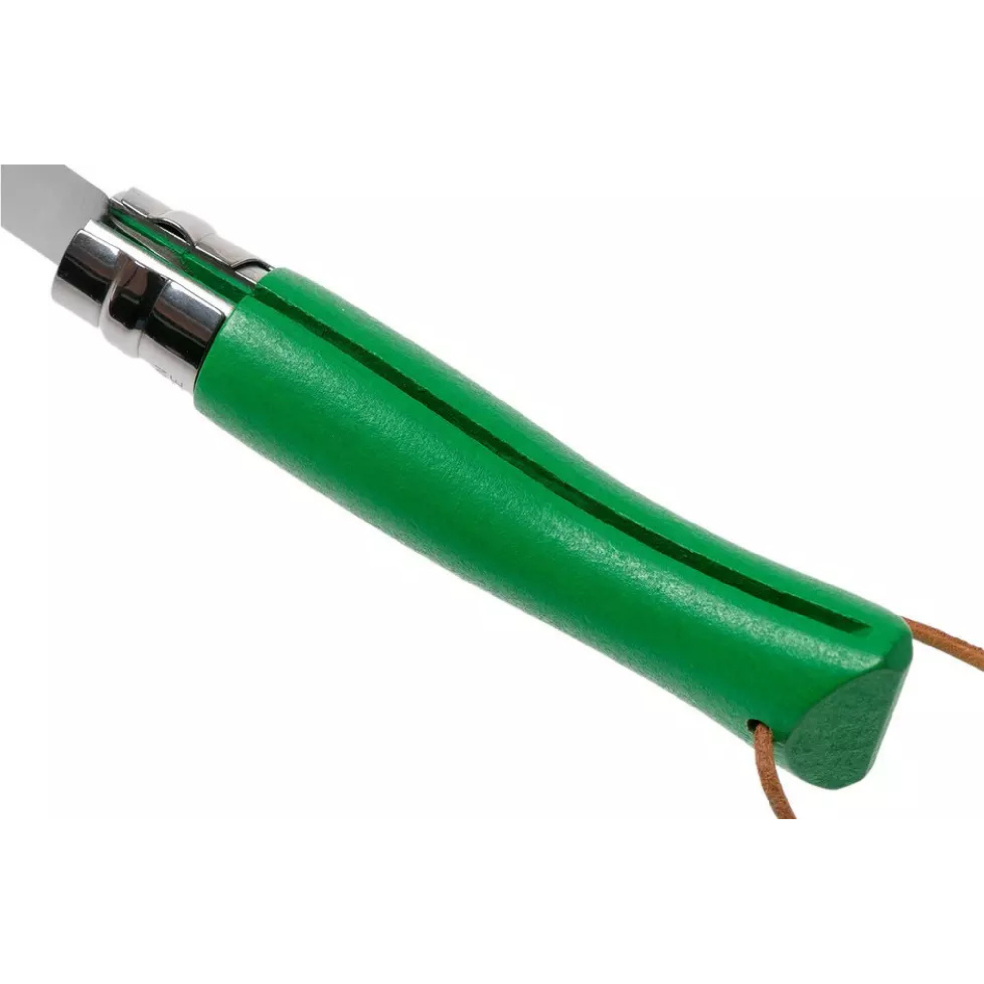 Opinel #7 Stainless Steel Bushwhacker Trekking Folding Pocket Knife (Meadow Green)