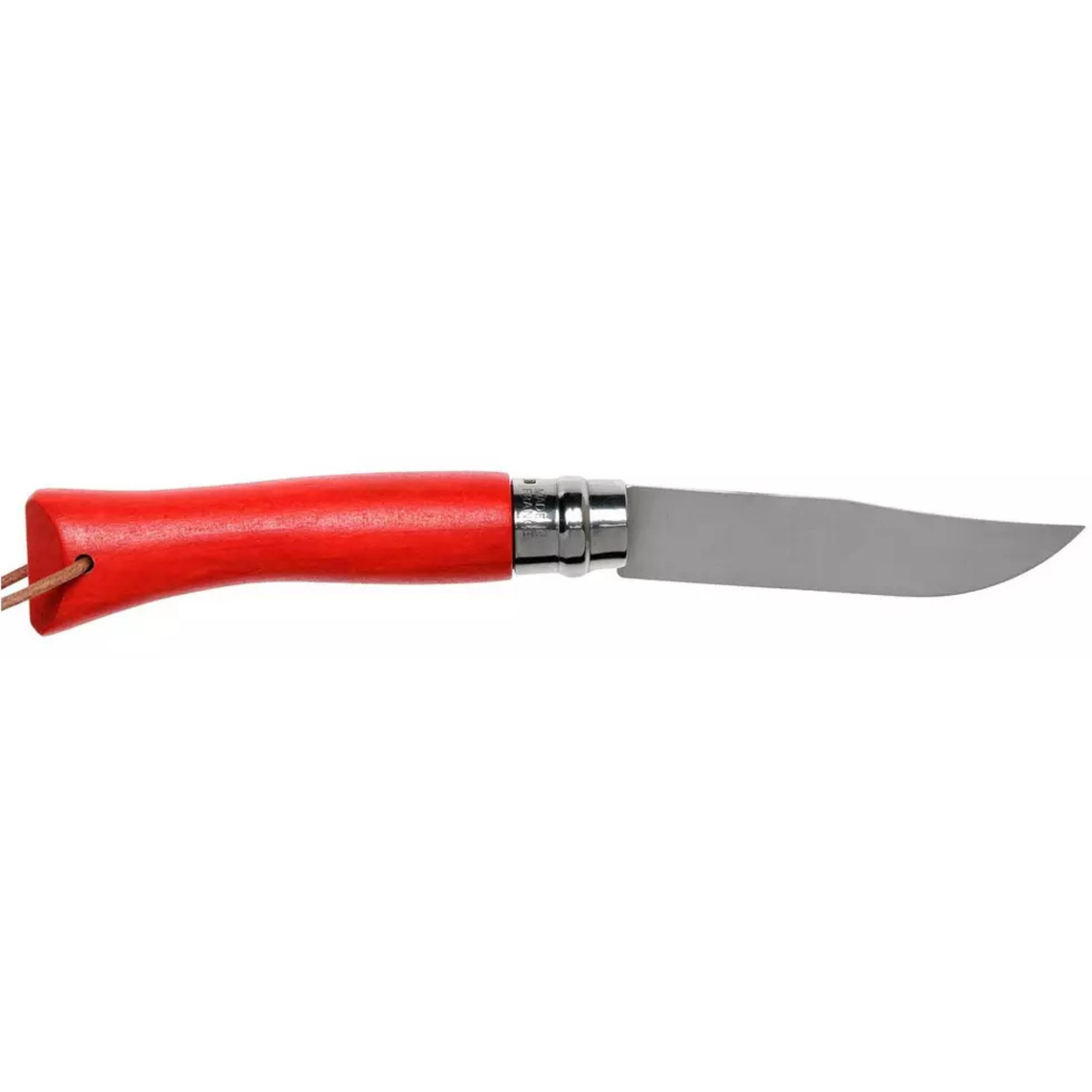 Opinel #7 Stainless Steel Bushwhacker Trekking Folding Pocket Knife (Orange)