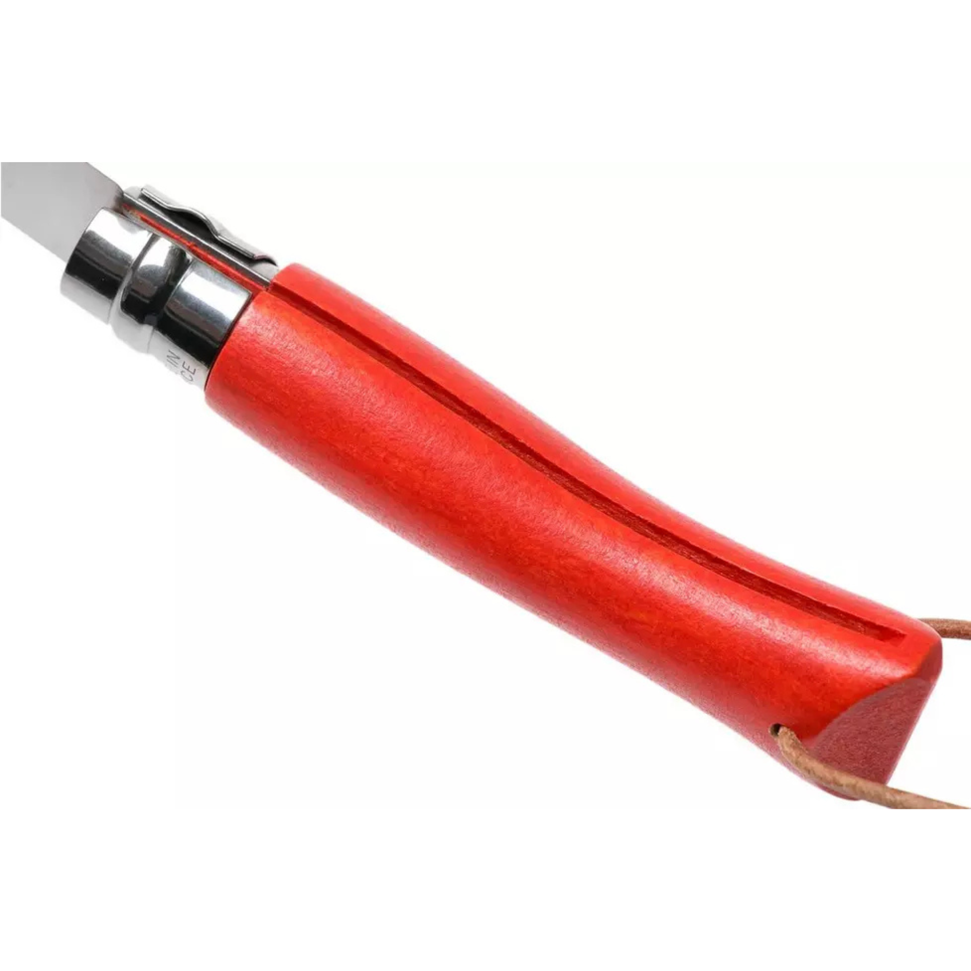 Opinel #7 Stainless Steel Bushwhacker Trekking Folding Pocket Knife (Orange)