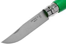 Load image into Gallery viewer, Opinel #7 Stainless Steel Trekking Folding Pocket Knife (Green)
