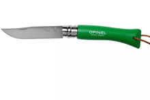 Load image into Gallery viewer, Opinel #7 Stainless Steel Trekking Folding Pocket Knife (Green)

