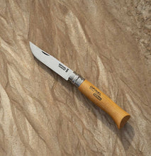 Load image into Gallery viewer, Opinel #8 Carbon Blade Folding Pocket Knife (Blister Packed)
