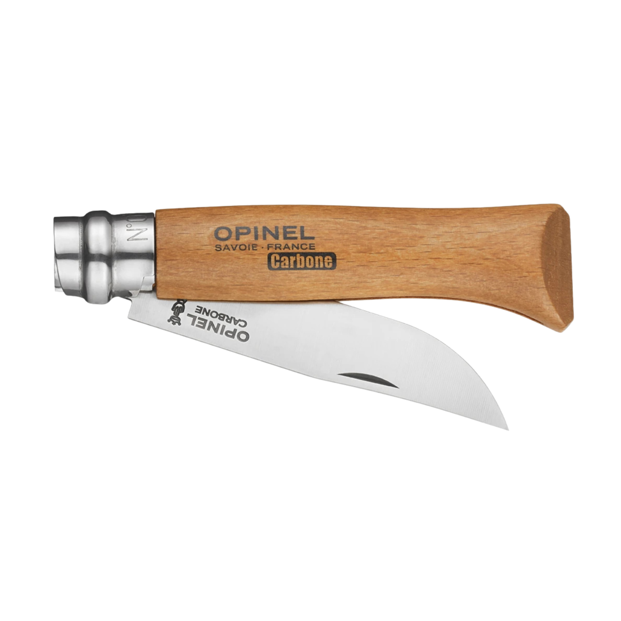Opinel #8 Carbon Blade Folding Pocket Knife (Loose)