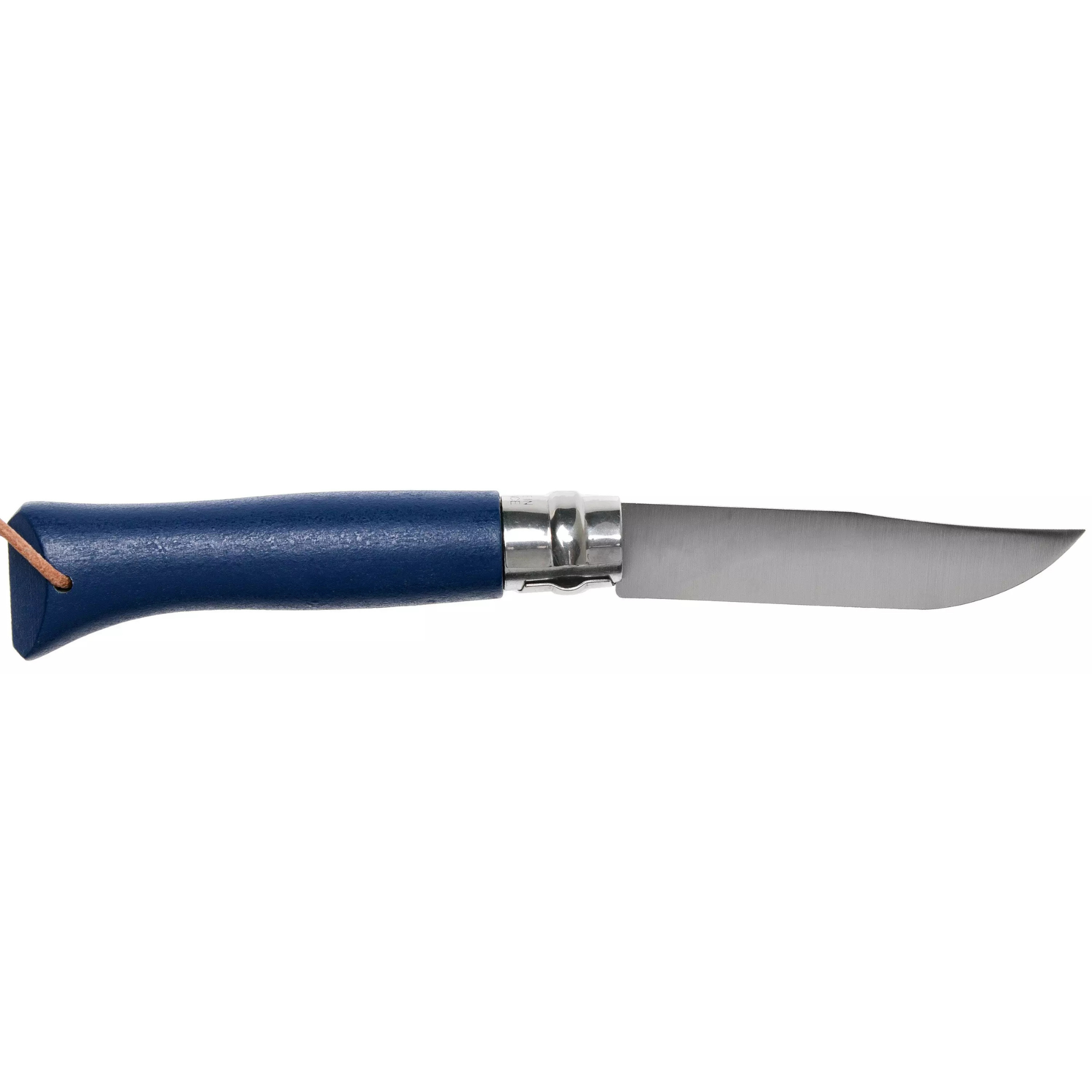 Opinel #8 Stainless Steel Bushwhacker Trekking Folding Pocket Knife (Dark Blue)