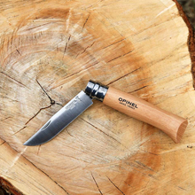 Load image into Gallery viewer, Opinel #8 Stainless Steel Folding Pocket Knife (Blister Packed)
