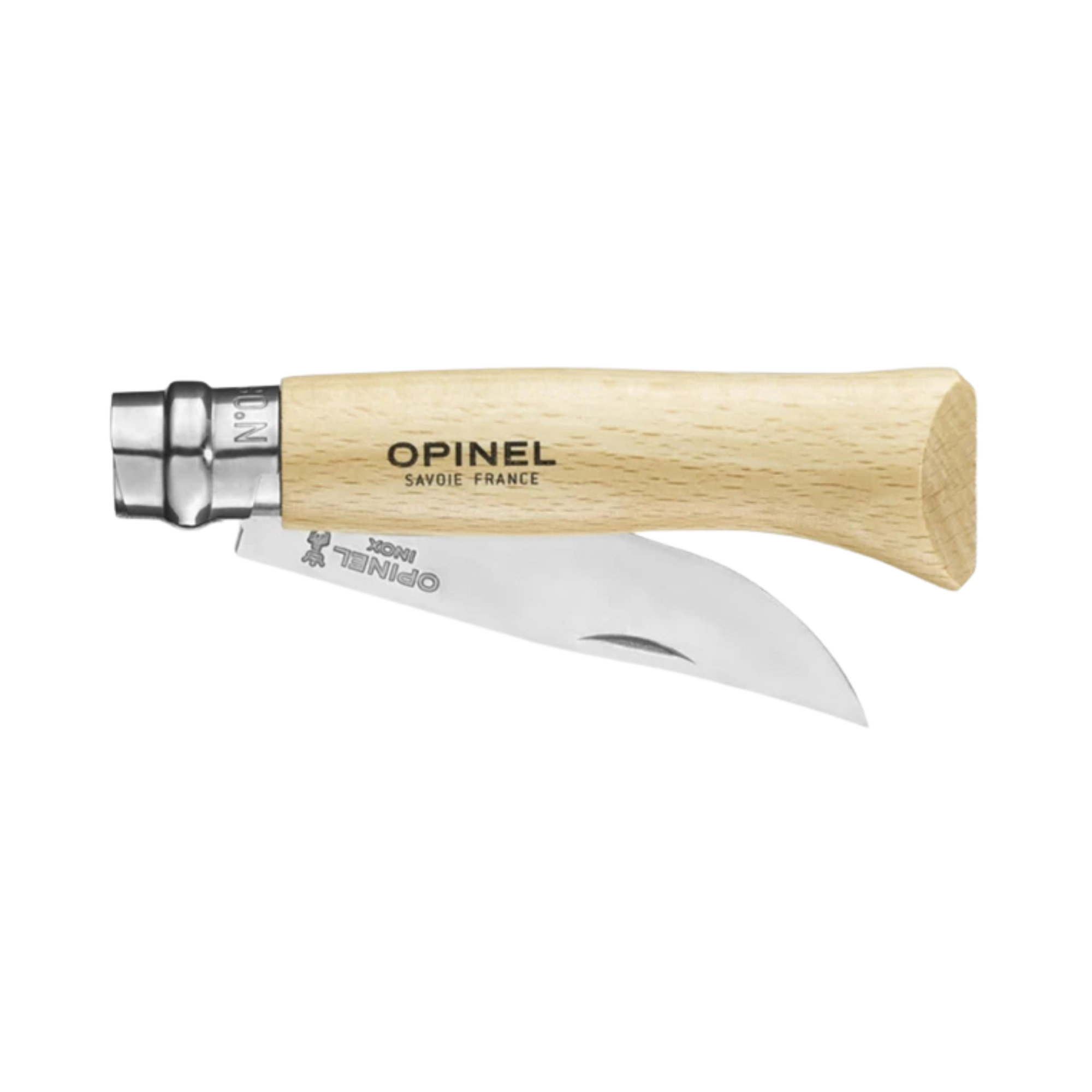Opinel #8 Stainless Steel Folding Pocket Knife (Blister Packed)