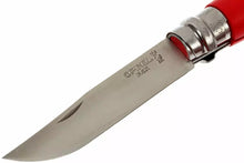Load image into Gallery viewer, Opinel #8 Stainless Steel Trekking Folding Pocket Knife (Red)
