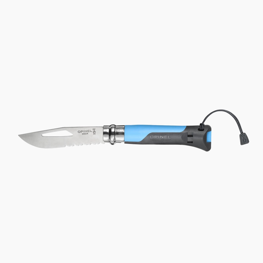 Opinel #8 Stainless Steel Outdoor Knife (Blue)