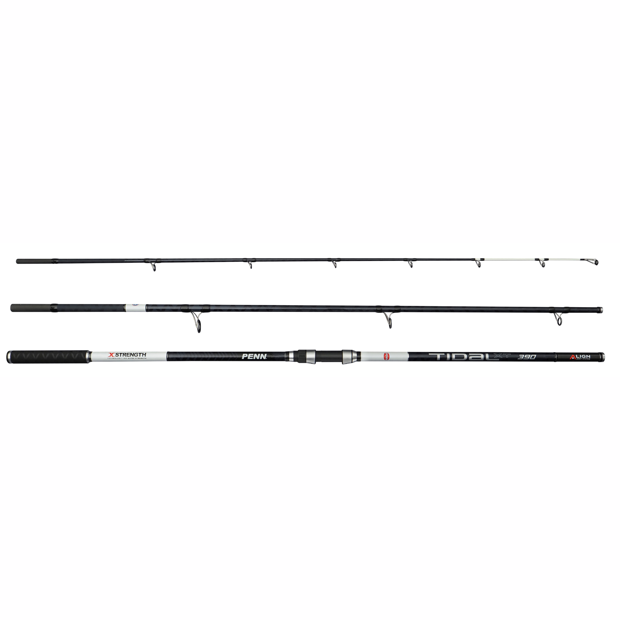 Penn 13ft 3.96m Tidal XT 3 Section Beachcasting Beach Caster Beachcaster Surf Rod 4-8oz 1636315