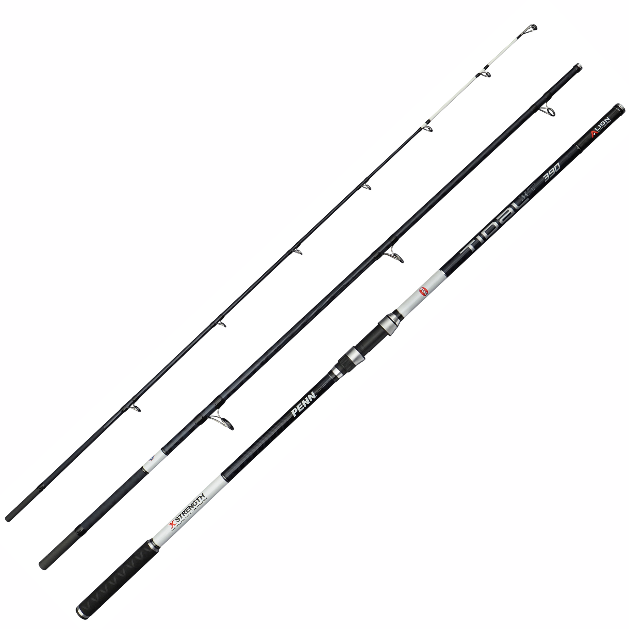 Penn 13ft 3.96m Tidal XT 3 Section Beachcasting Beach Caster Beachcaster Surf Rod 4-8oz 1636315