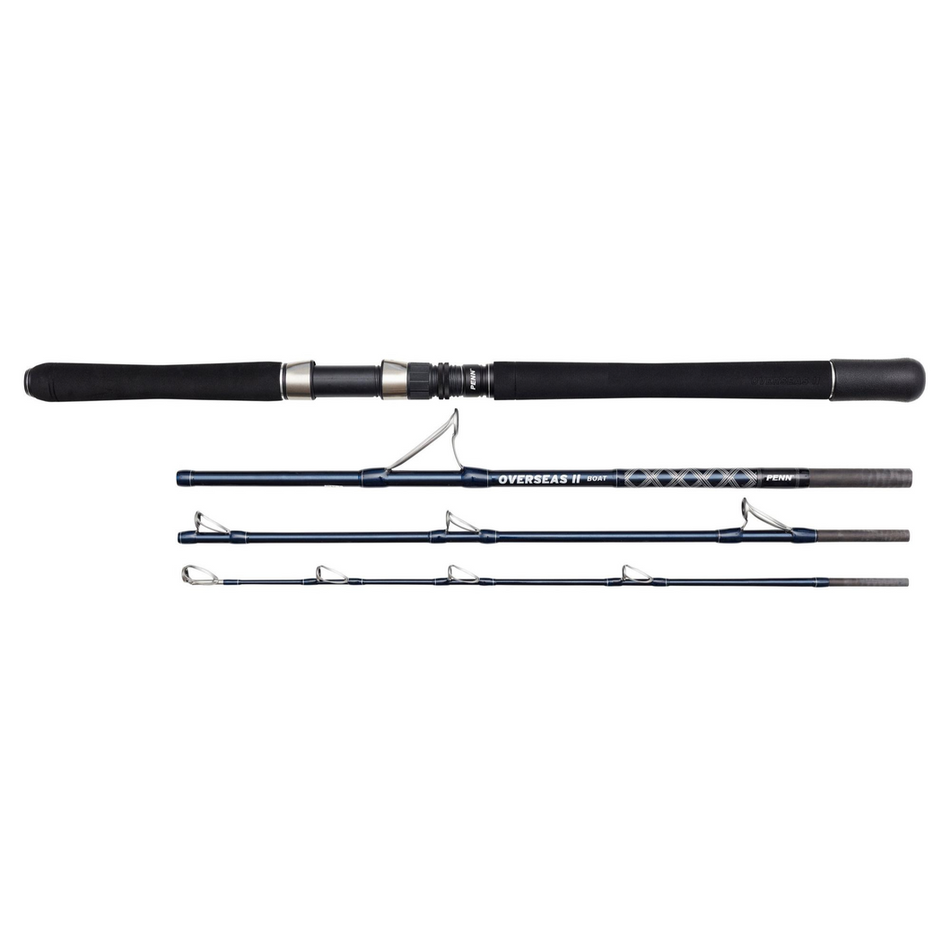 Penn 6.9ft/2.10m Overseas II 4 Section Boat Rod (30-50lb)