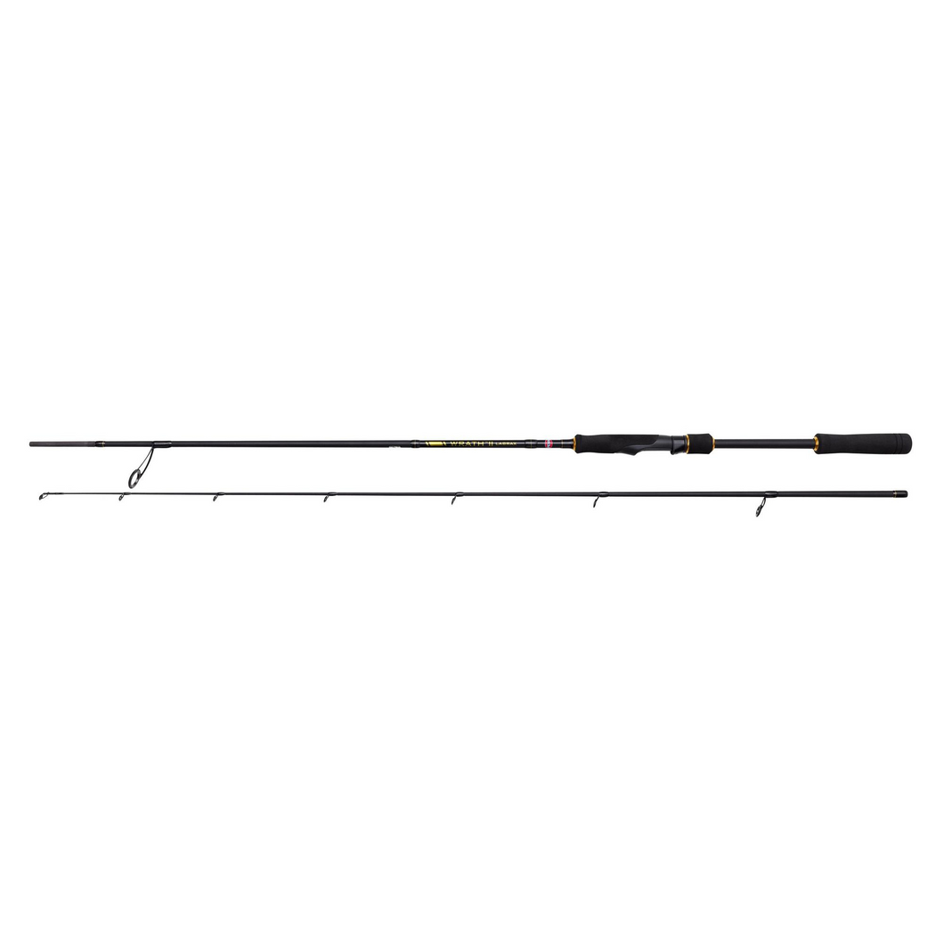 Penn 7.5ft/2.28m Wrath II Labrax 2 Section Spinning Rod (15-40g)