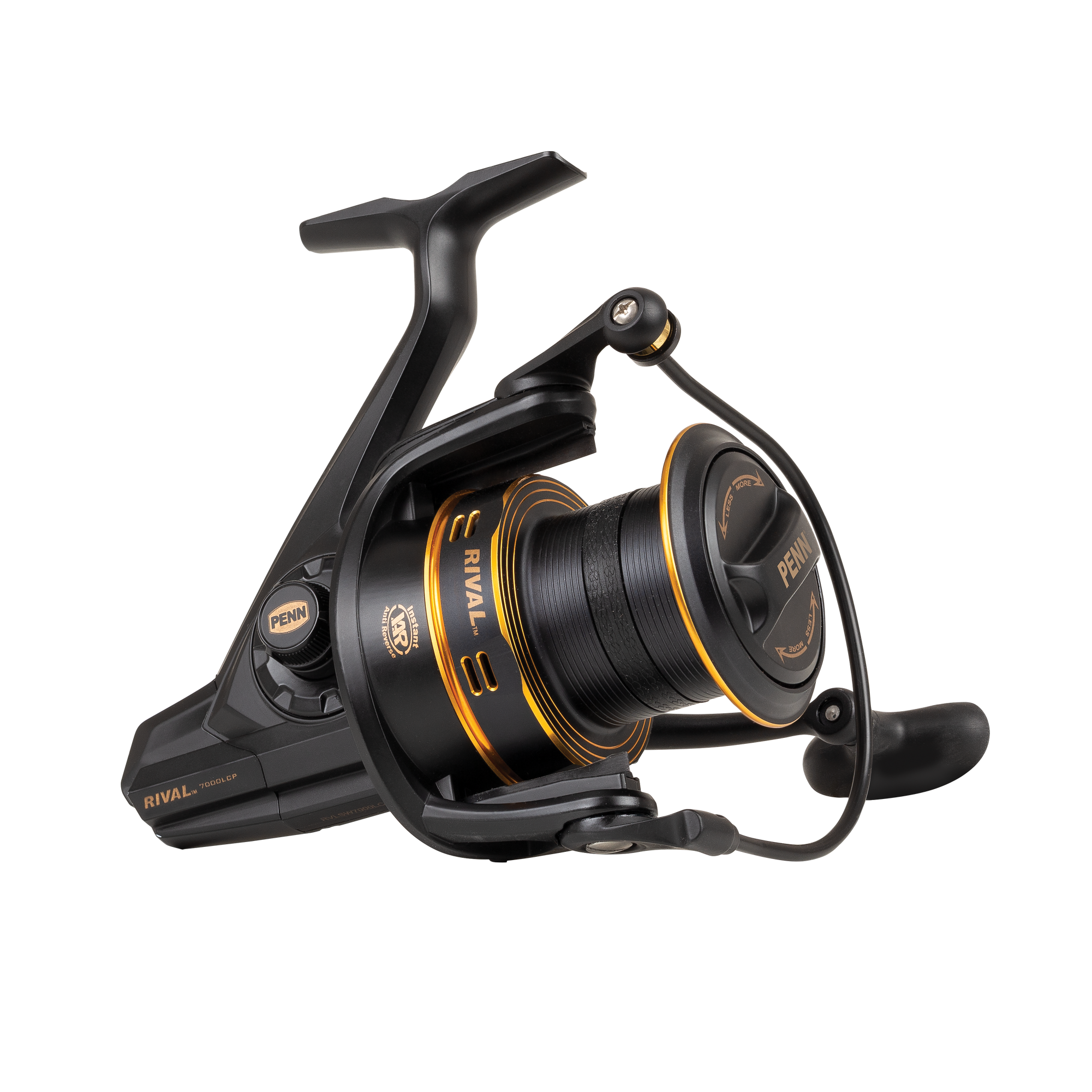 Penn Rival 8000 Longcast Spinning Reel (Gold) – Landers Outdoor World ...