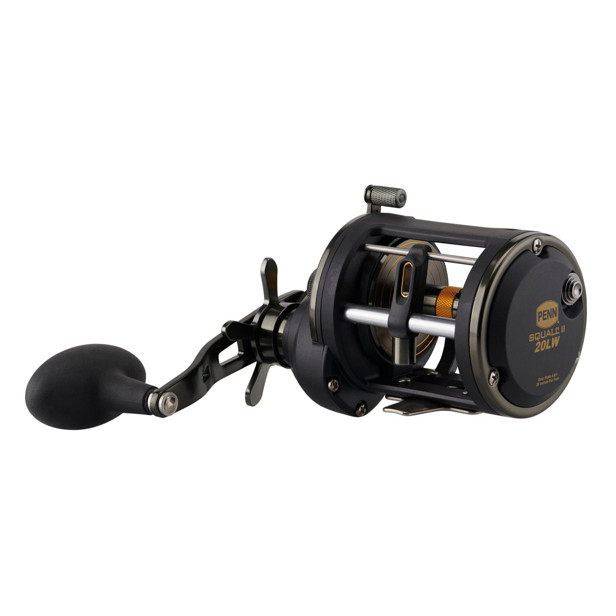 Penn Squall II Level Wind Multiplier Reel (20)