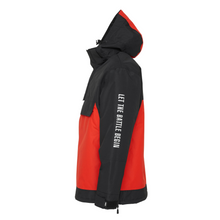 Load image into Gallery viewer, Penn Unisex Fierce Waterproof Insulated Smock (Fiery Red/Ink)
