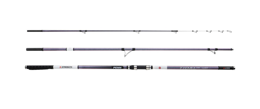 Penn 14ft/4.20m Tidal XR Long Hybrid Lowrider 3 Section Beachcasting Rod (100-250g)