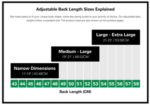 Lowe Alpine AirZone Trail Camino Narrow Dimensions ND35:40L Daysack (Anthracite/Graphene)(S)