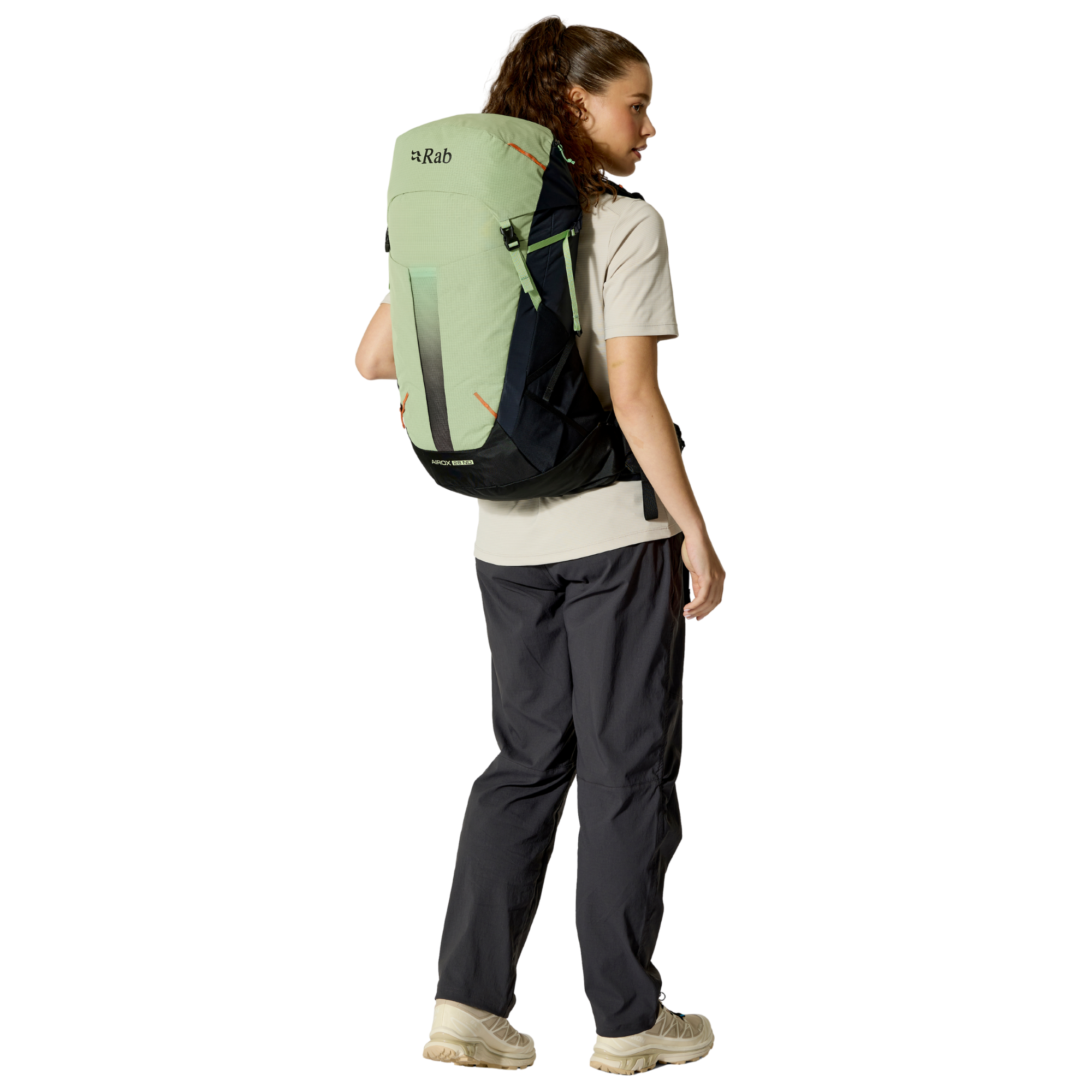 Rab Airox ND28 Narrow Dimension 28L Hiking Daysack Fig Green Black FGB QAQ-13