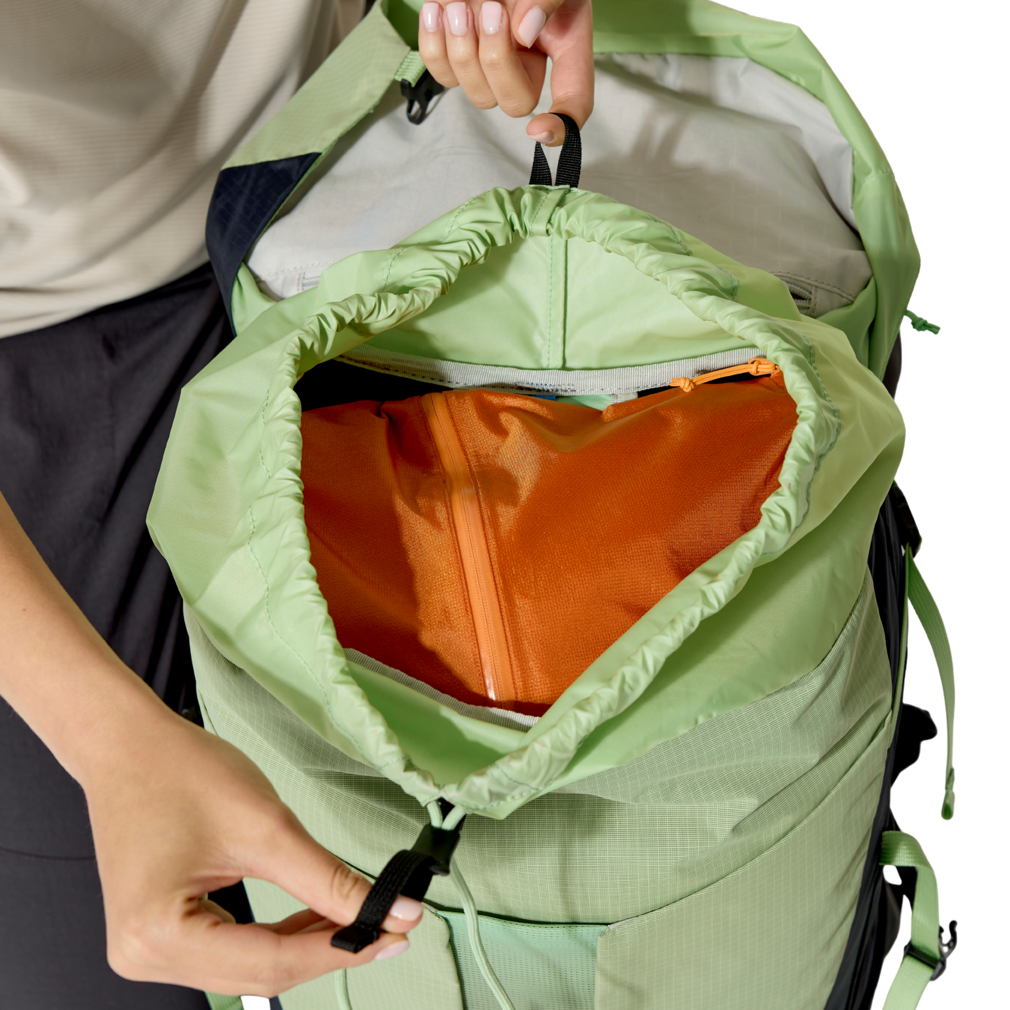 Rab Airox ND28 Narrow Dimension 28L Hiking Daysack Fig Green Black FGB QAQ-13