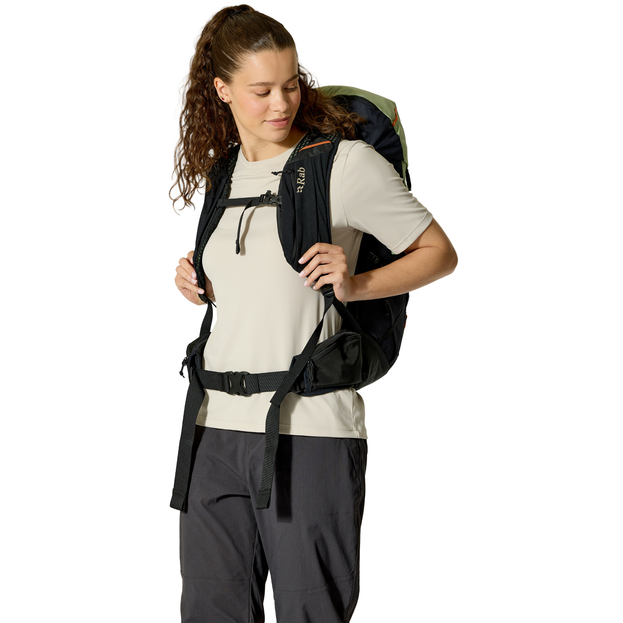 Rab Airox ND28 Narrow Dimension 28L Hiking Daysack Fig Green Black FGB QAQ-13