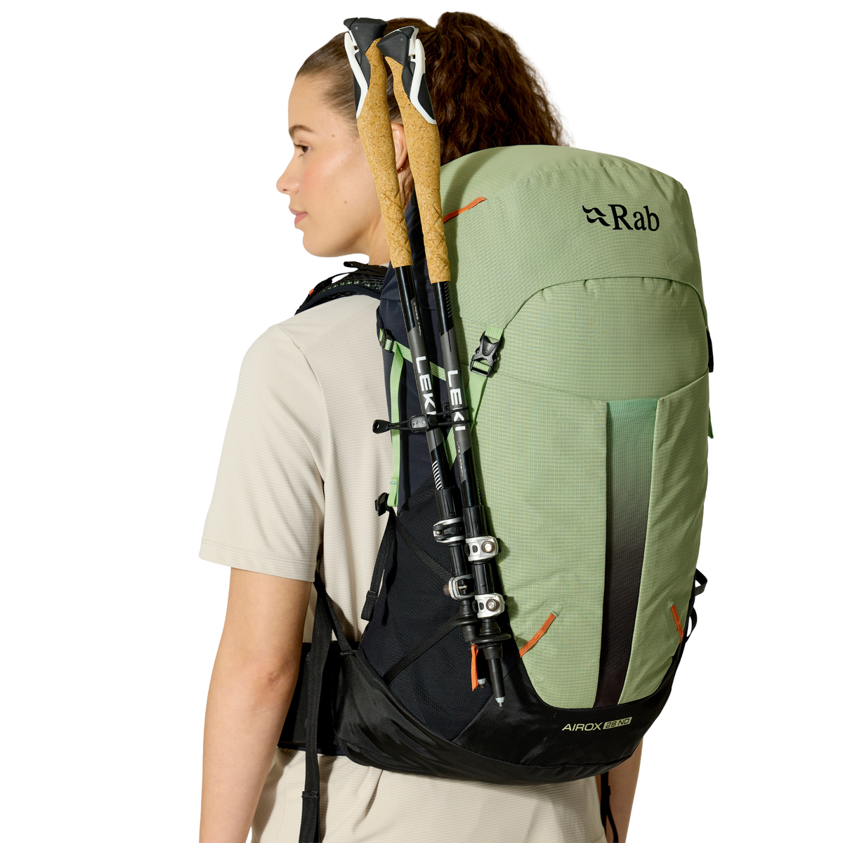 Rab Airox ND28 Narrow Dimension 28L Hiking Daysack Fig Green Black FGB QAQ-13
