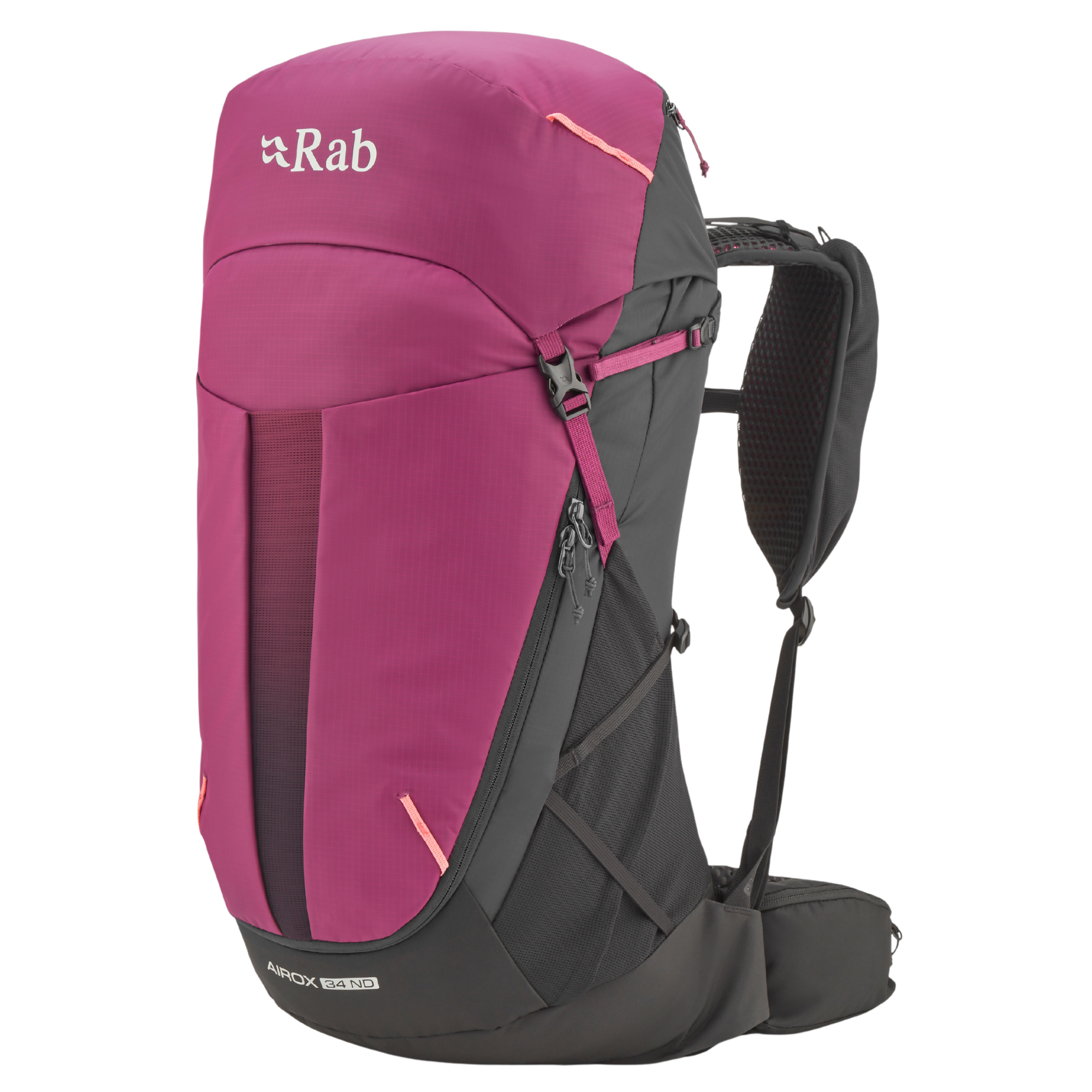 Rab Airox Narrow Dimension ND34L Daysack Mulberry Black MBL QAQ-15