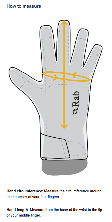 Rab Men’s Storm Waterproof Insulated Gloves (Black)