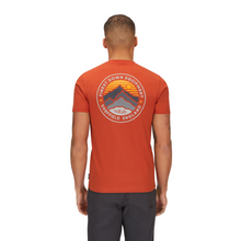 Load image into Gallery viewer, Rab Men&#39;s Basecamp 3 Peaks Short Sleeve Tee (Red Clay)

