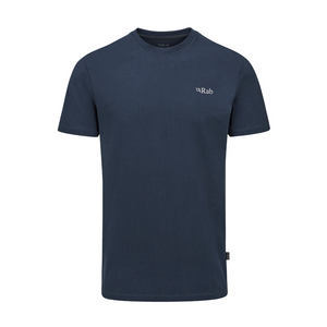 Rab Men's Basecamp 3 Peaks Short Sleeve Tee (Tempest Blue)