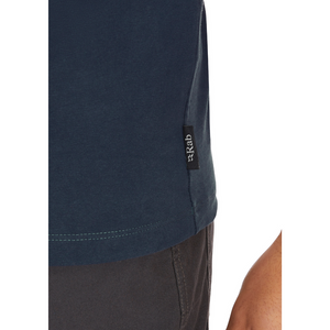 Rab Men's Basecamp 3 Peaks Short Sleeve Tee (Tempest Blue)