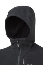 Load image into Gallery viewer, Rab Men&#39;s Capacitor Full Zip Hooded Fleece (Beluga)
