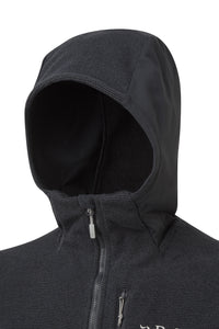 Rab Men's Capacitor Full Zip Hooded Fleece (Beluga)