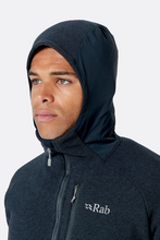 Load image into Gallery viewer, Rab Men&#39;s Capacitor Full Zip Hooded Fleece (Beluga)
