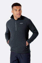 Load image into Gallery viewer, Rab Men&#39;s Capacitor Pull-On Half Zip Fleece (Beluga)
