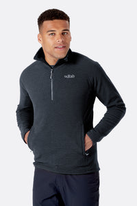 Rab Men's Capacitor Pull-On Half Zip Fleece (Beluga)